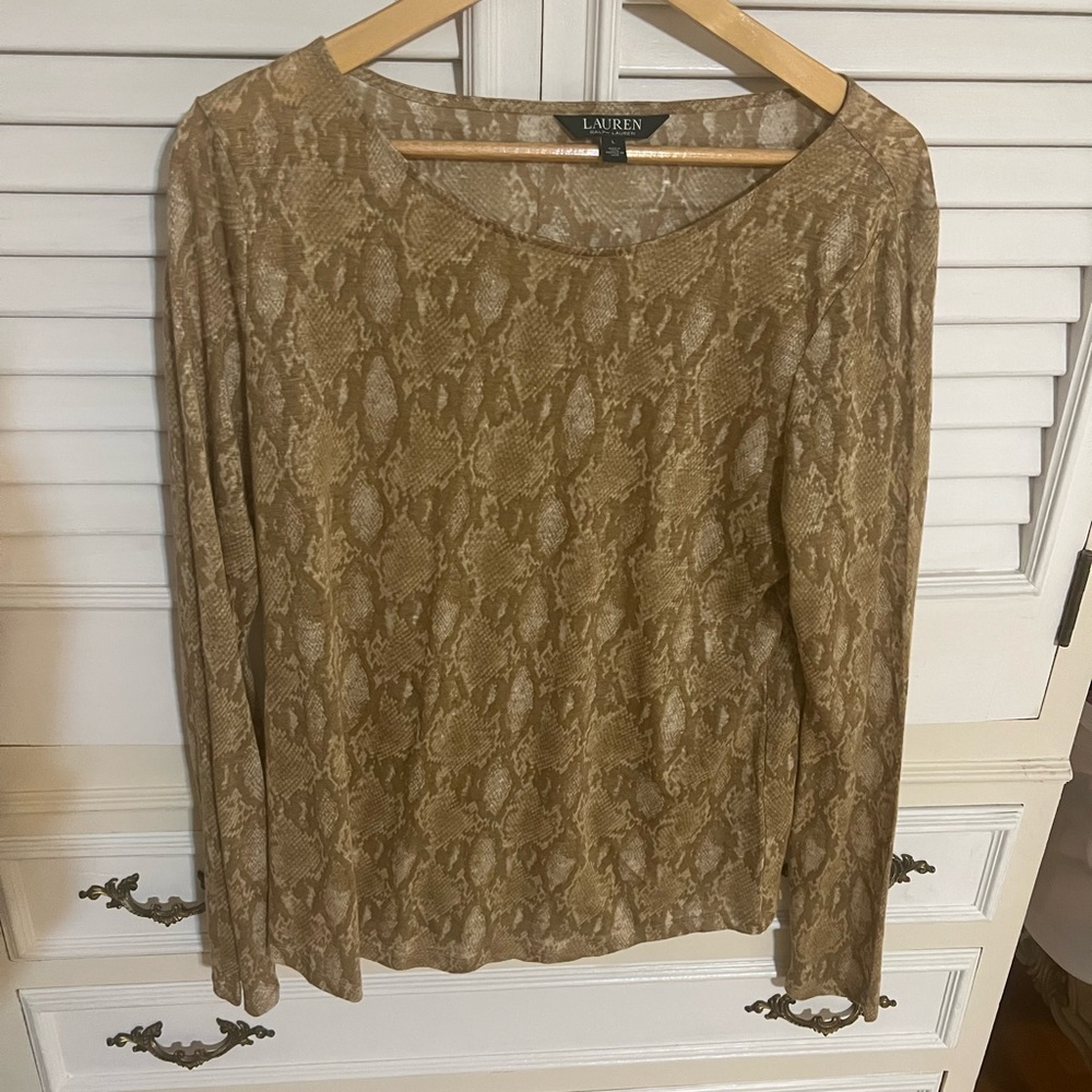Ralph Lauren longsleeve blouse